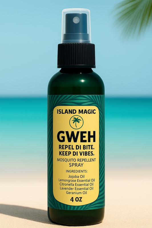 GWEH Mosquito Repellent Spray – Repel di Bite. Keep di Vibes.