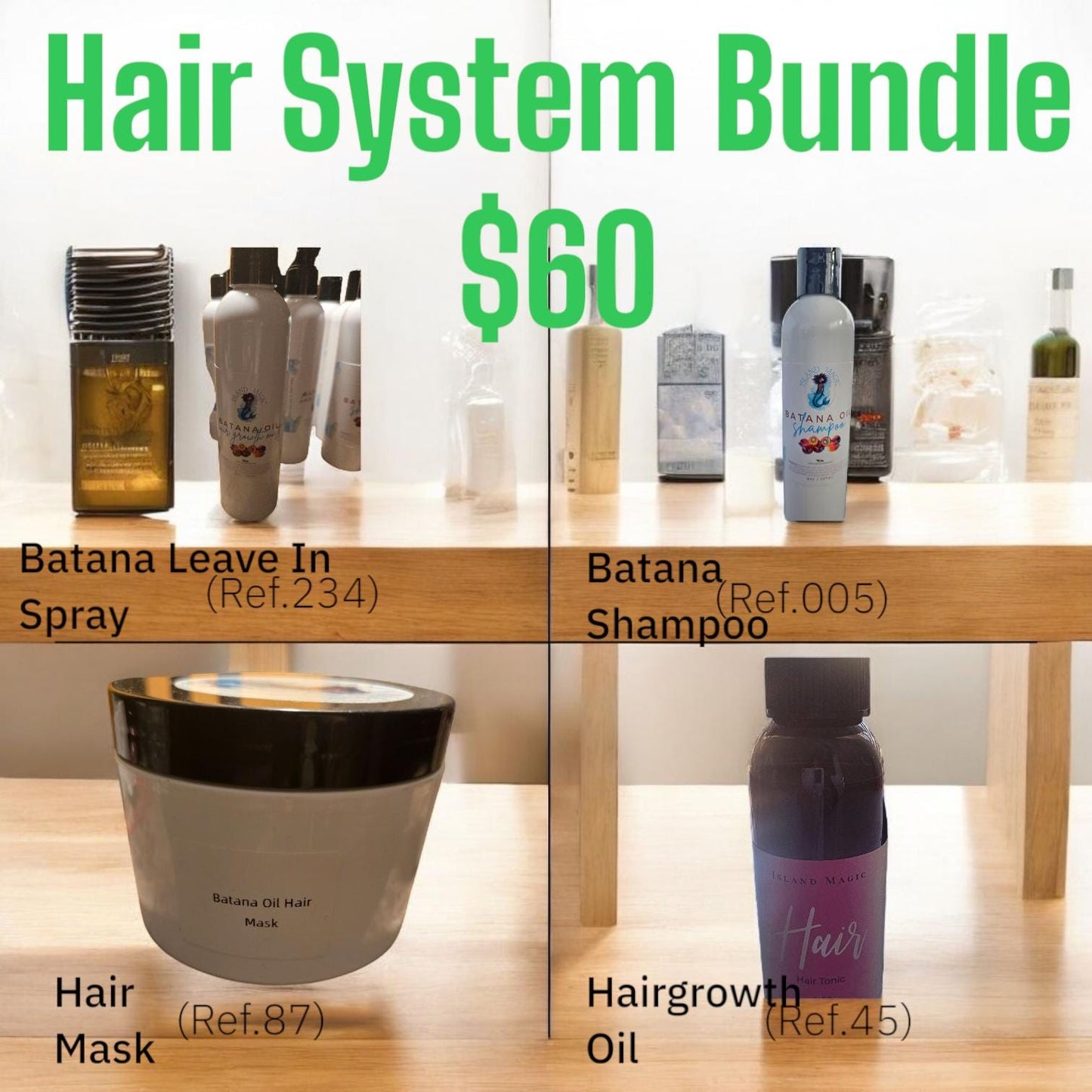 Batana Oil Hair System Bundle