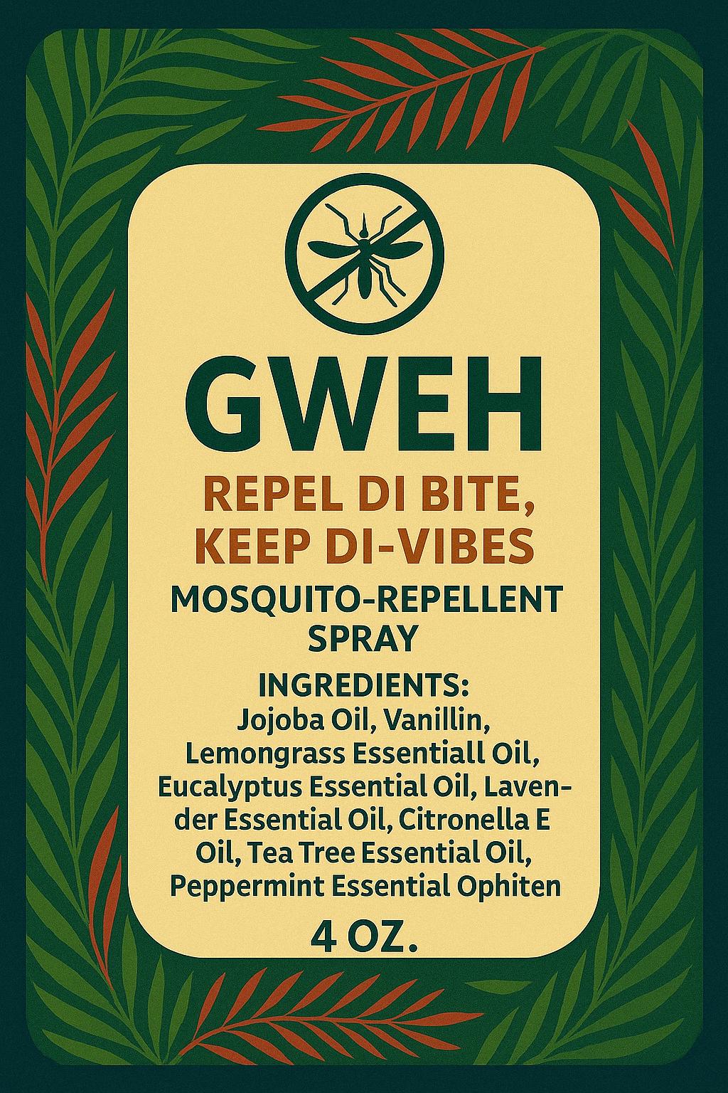 Tropical Mosquito Repellent Spray-Island Magic-Natural Mosquito Repellent-Travel Size Mosquito Repellant-Deet Free