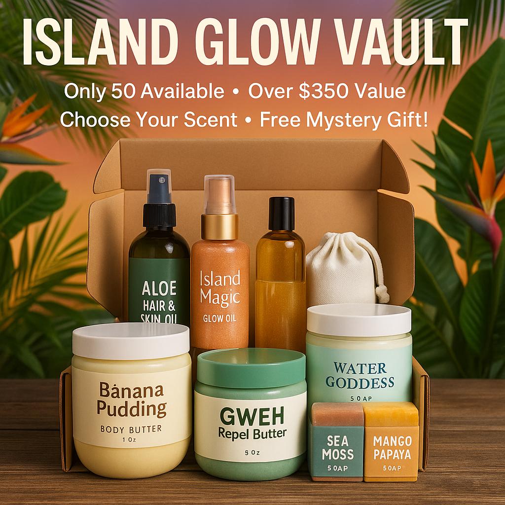 ISLAND GLOW VAULT β Luxe Summer Glow Bundle (Choose Your Scents) β Limited Edition