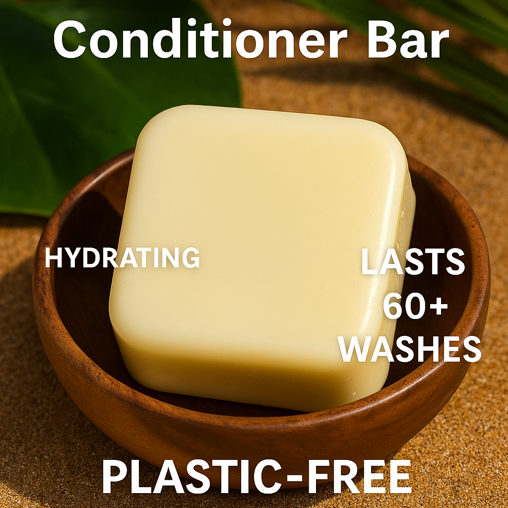 Manuka Honey Conditioner Bar | Hydrating • Plastic-Free • Travel Friendly
