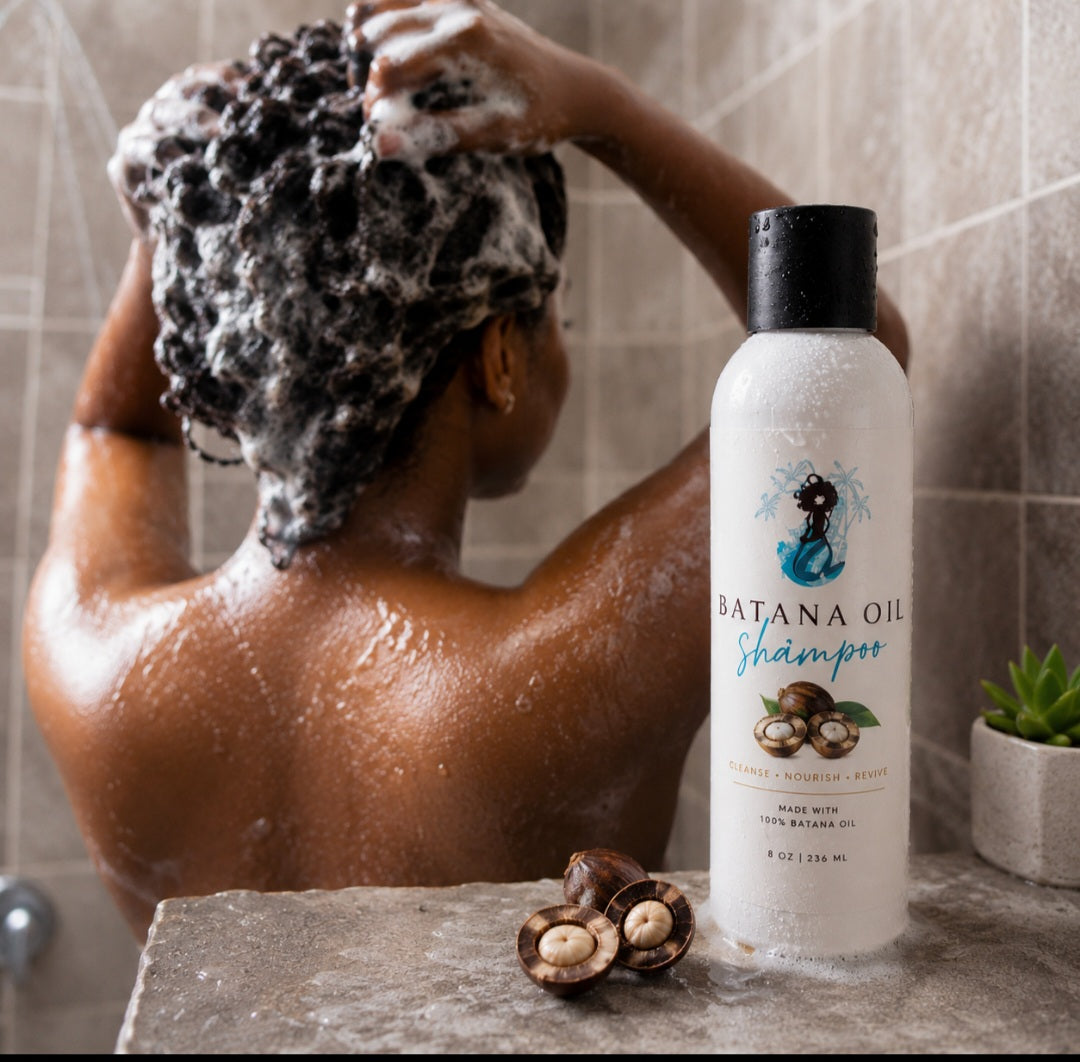 Batana Oil Shampoo-Mango Scented 8oz
