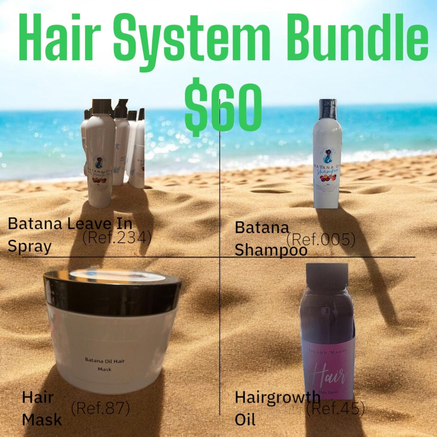 Batana Oil Hair System Bundle