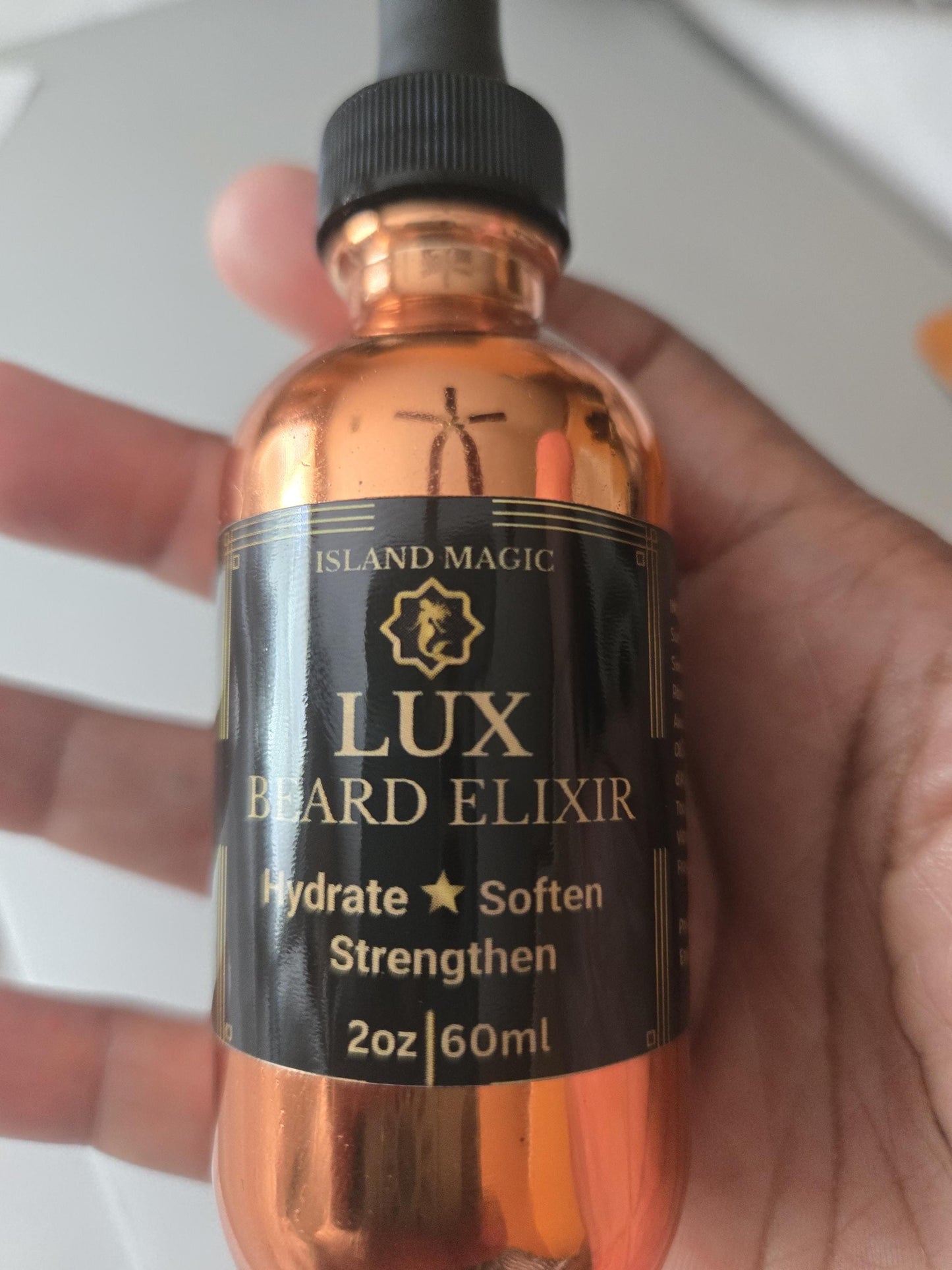 Luxe Beard Oil -Vanilla Scented-2 oz