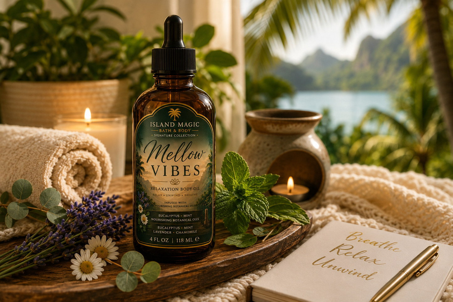 Mellow Vibes Relaxation Body Oil