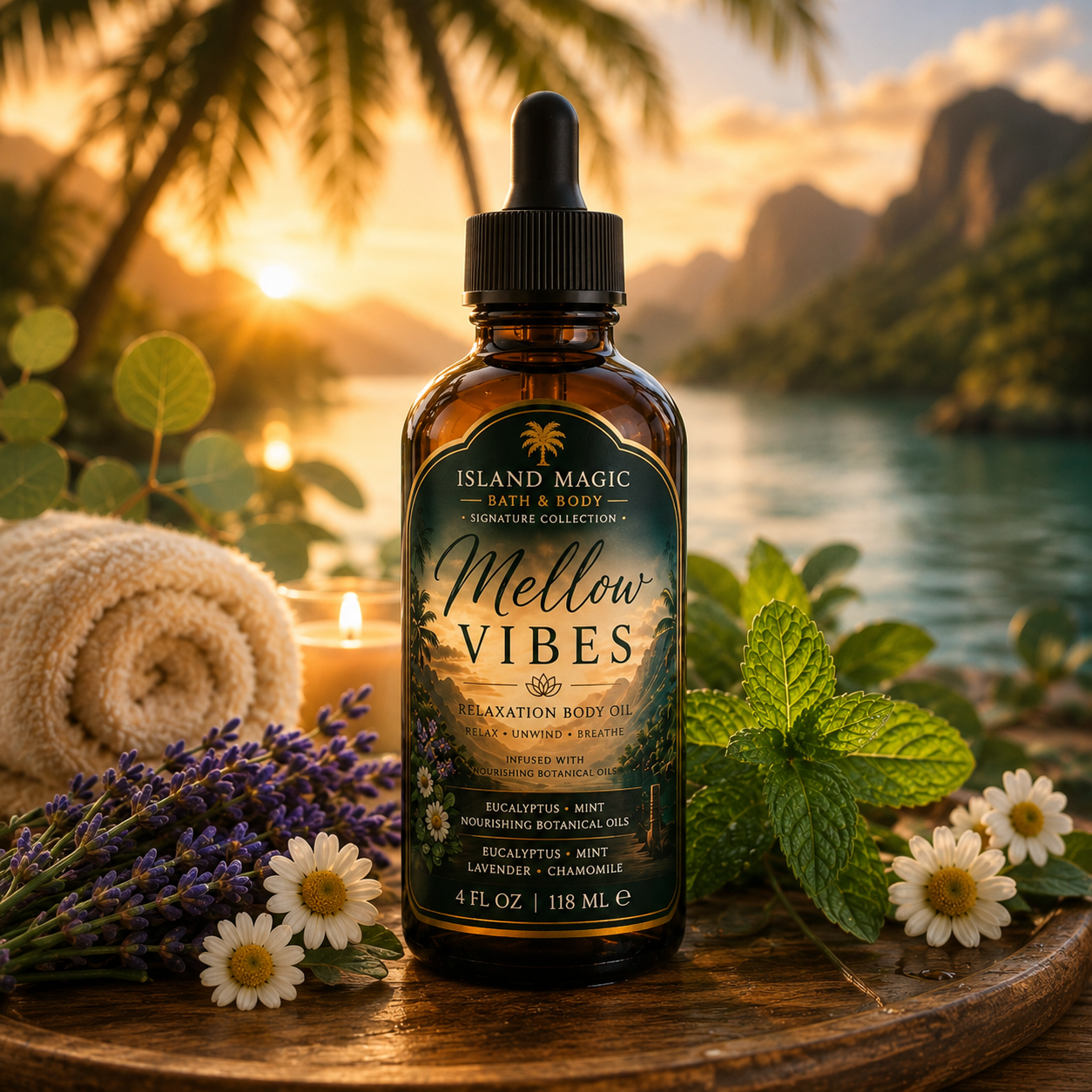 Mellow Vibes Relaxation Body Oil