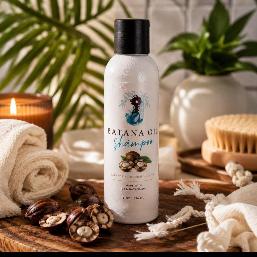 Batana Oil Shampoo-Mango Scented 8oz